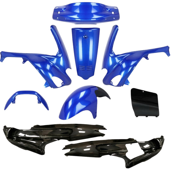 Gilera Runner kappenset blauw/zwart 9-delig